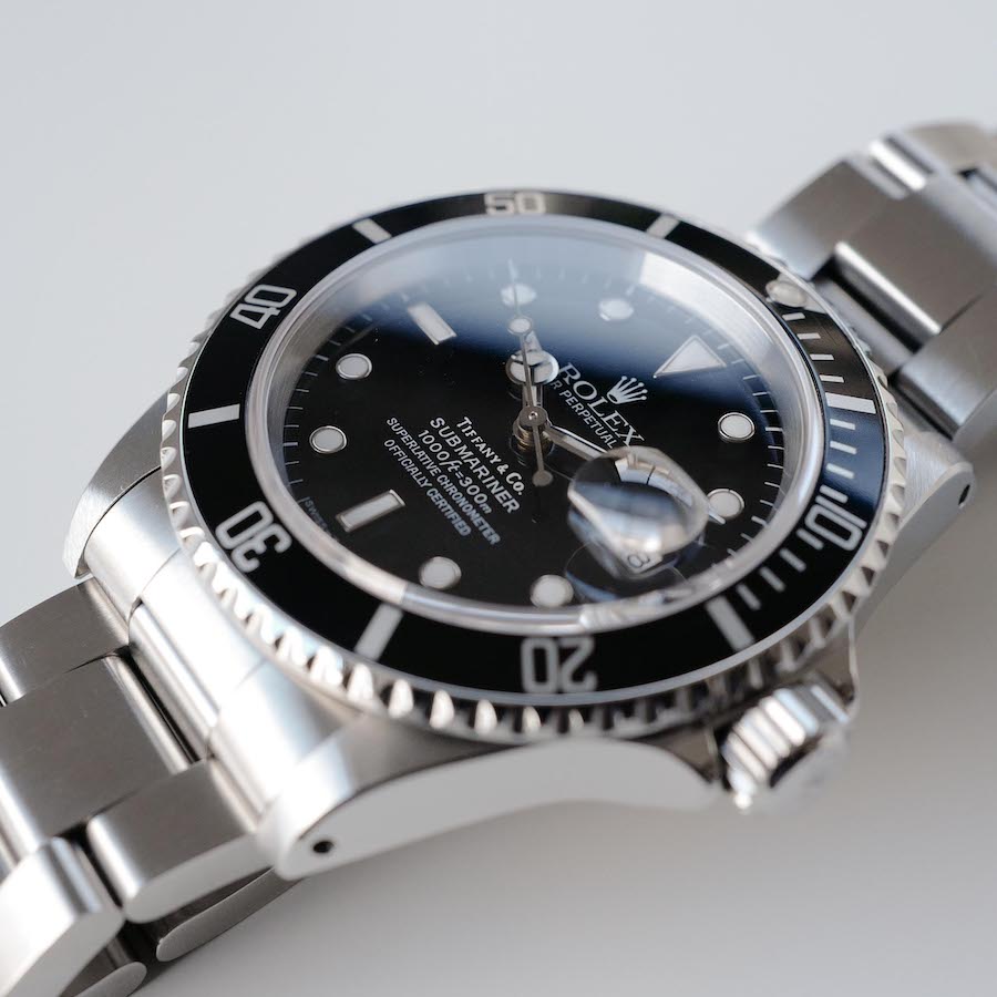 【参考品】ROLEX SUBMARINER DATE "Tiffany" Ref.16610 1991y