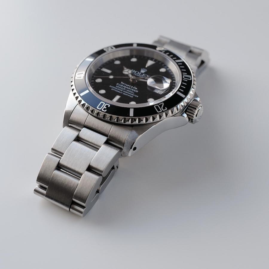 【参考品】ROLEX SUBMARINER DATE "Tiffany" Ref.16610 1991y