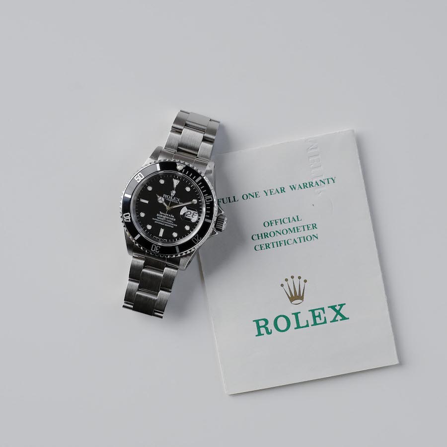 【参考品】ROLEX SUBMARINER DATE "Tiffany" Ref.16610 1991y