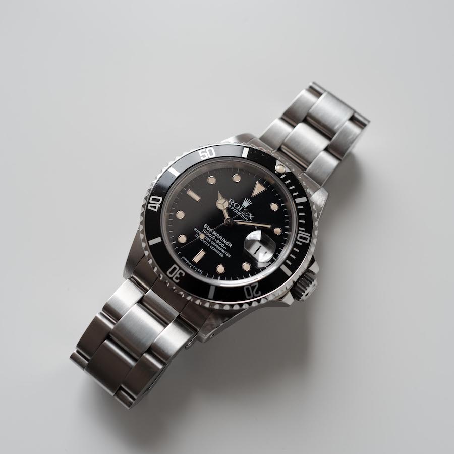 ROLEX SUBMARINER DATE  Ref.168000 "Triple Zero" 1985y