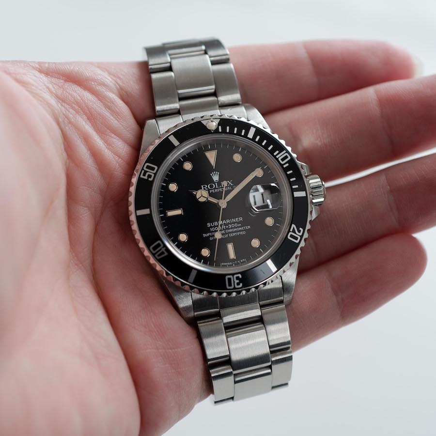 ROLEX SUBMARINER DATE  Ref.168000 "Triple Zero" 1985y