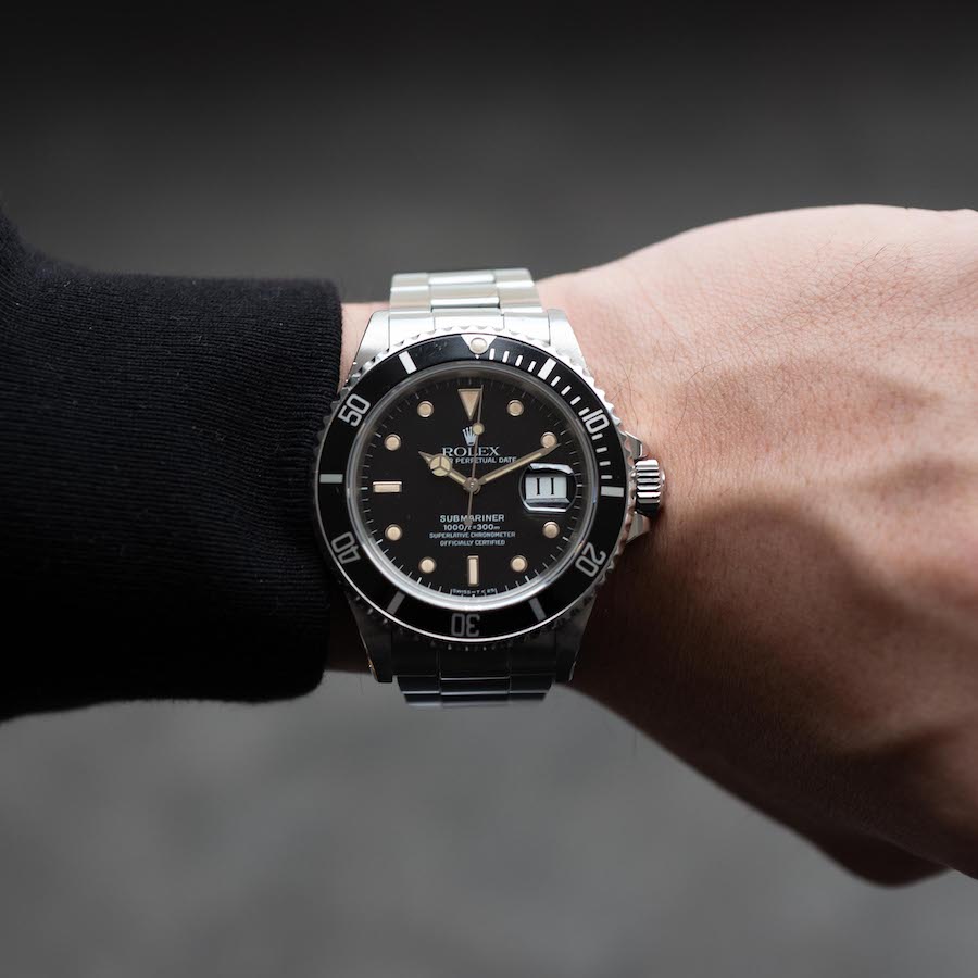 ROLEX SUBMARINER DATE  Ref.168000 "Triple Zero" 1985y