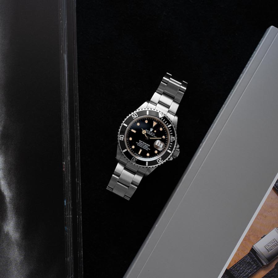 ROLEX SUBMARINER DATE  Ref.168000 "Triple Zero" 1985y