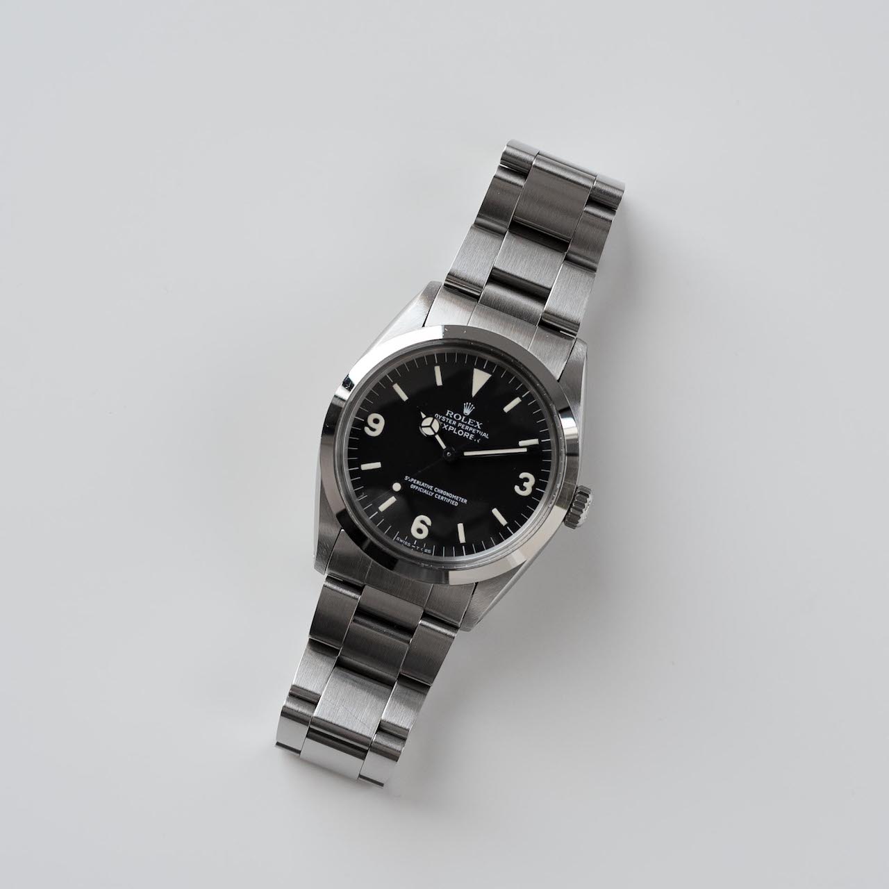 ROLEX EXPLORER 1 "Fat Font" フルセットRef.1016 R番 1988y