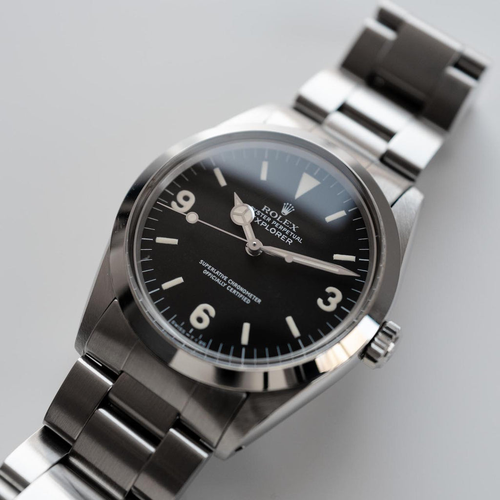 ロレックス/エクスプローラー1/ファットフォント/ROLEX EXPLORER 1 "Fat Font" フルセットRef.1016 R番 1988y MINT