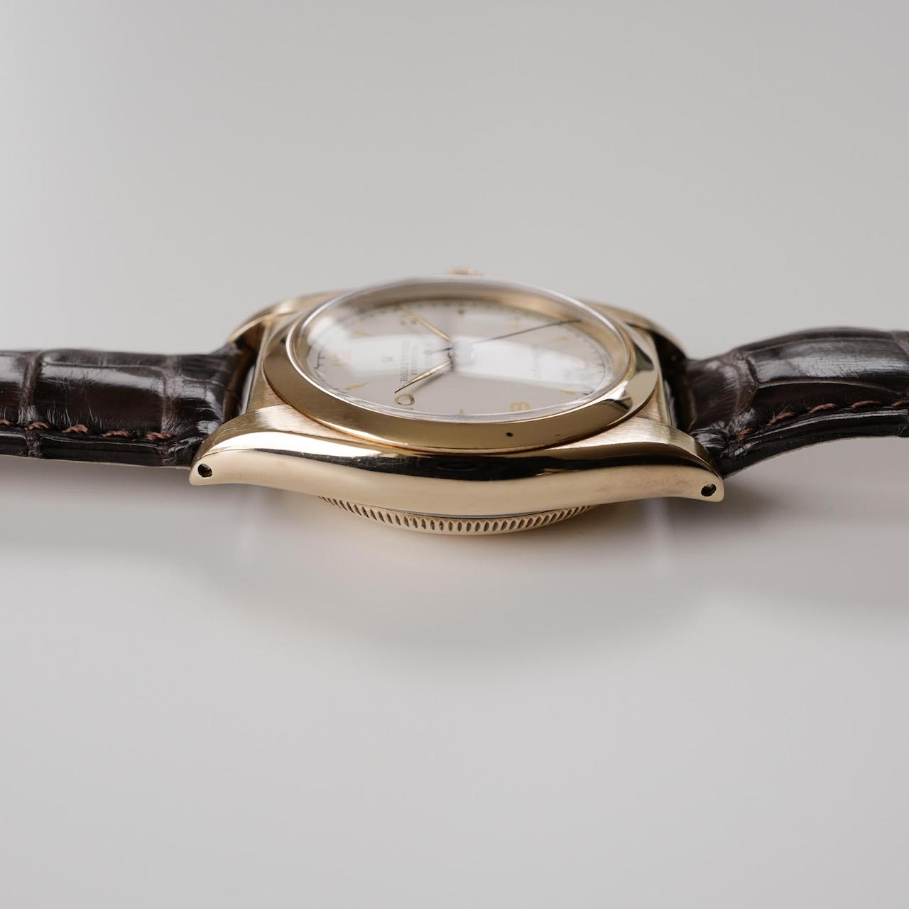 ROLEX OYSTER PERPETUAL "BUCHERER Wネーム" Bubble-Back Ref.3131 1946y