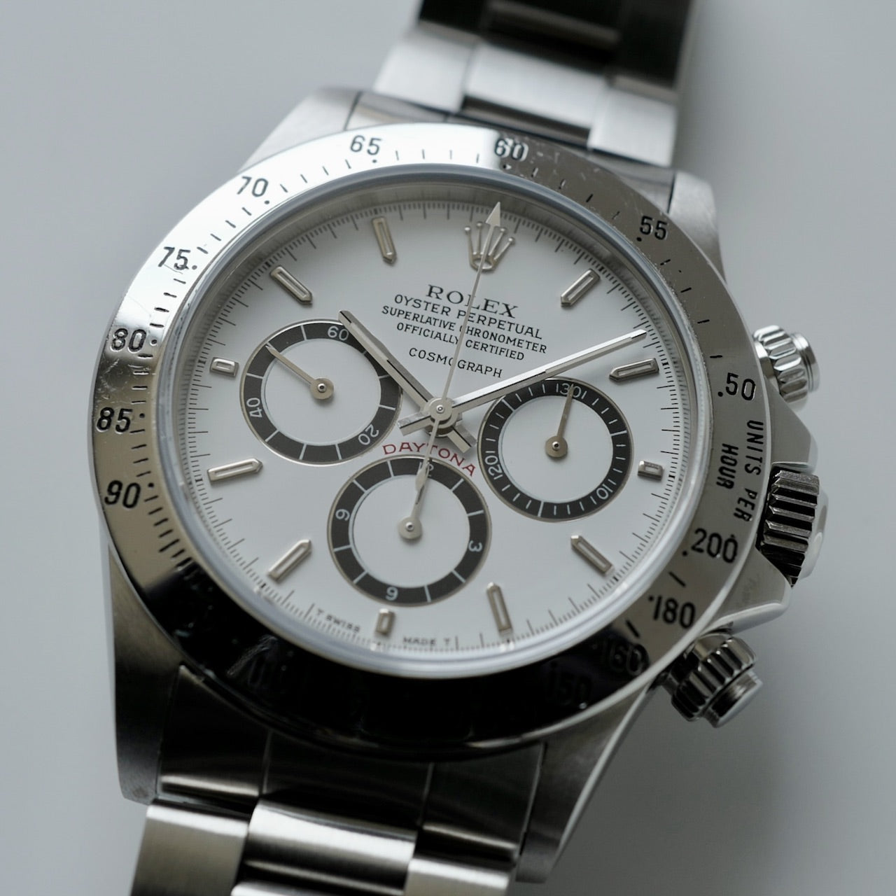 ROLEX DAYTONA Ref.16520R番"Floating Dial"200タキ段落ち1988y