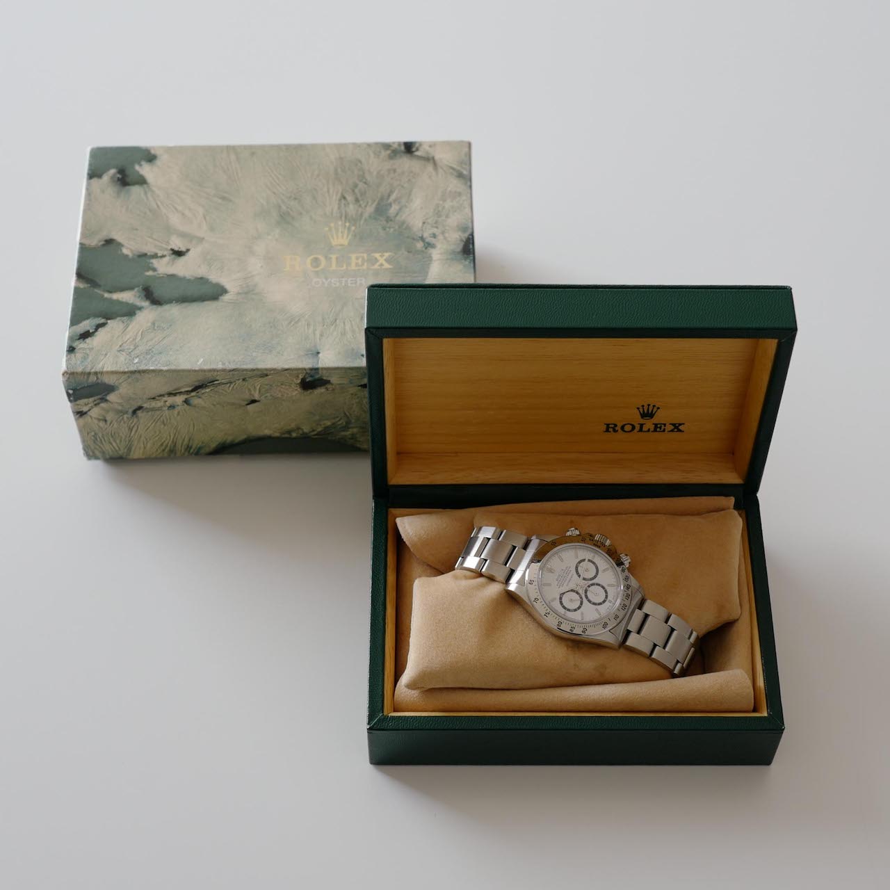 ROLEX DAYTONA Ref.16520R番"Floating Dial"200タキ段落ち1988y