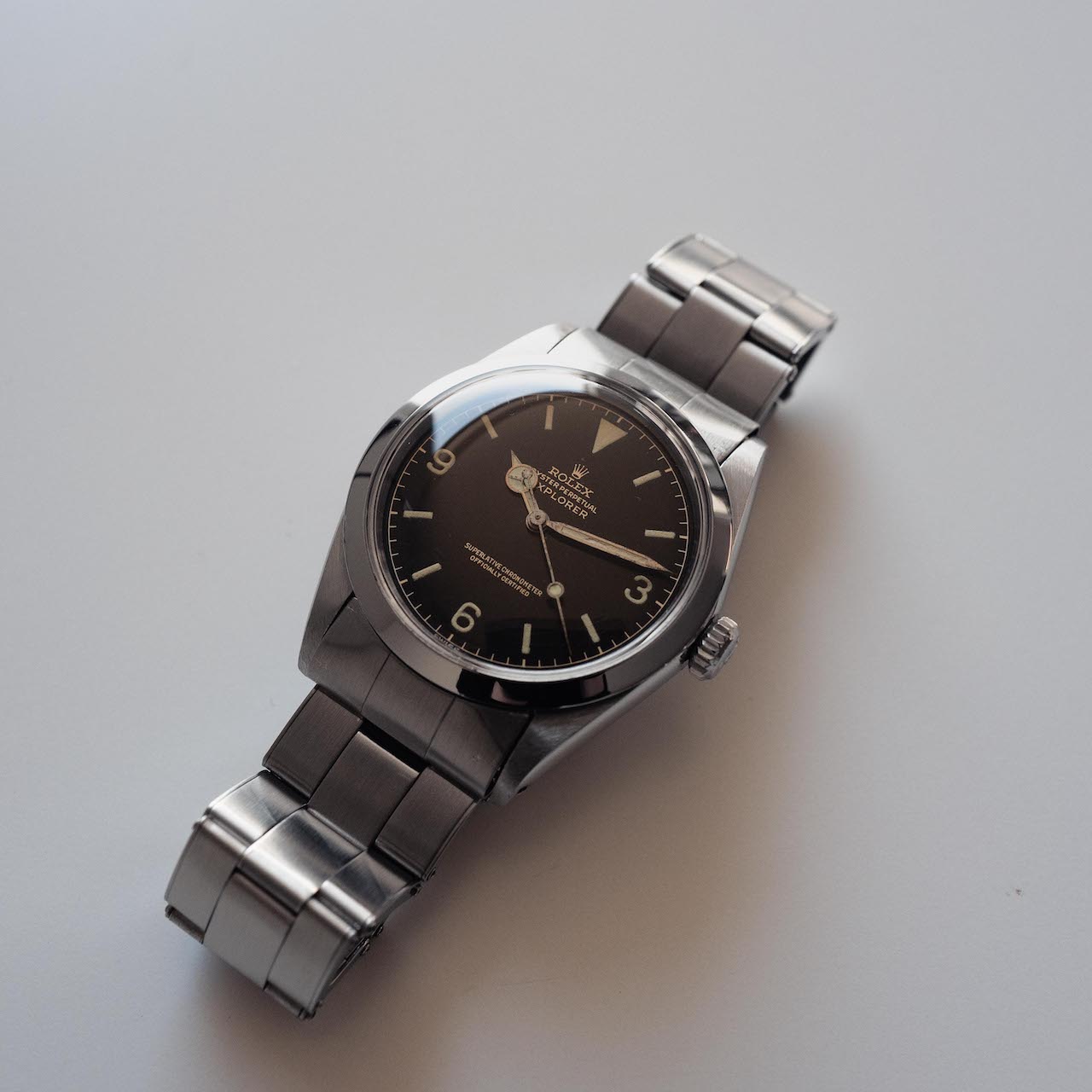 ROLEX EXPLORER 1 "Gilt Dial" Ref.1016 1962-63y