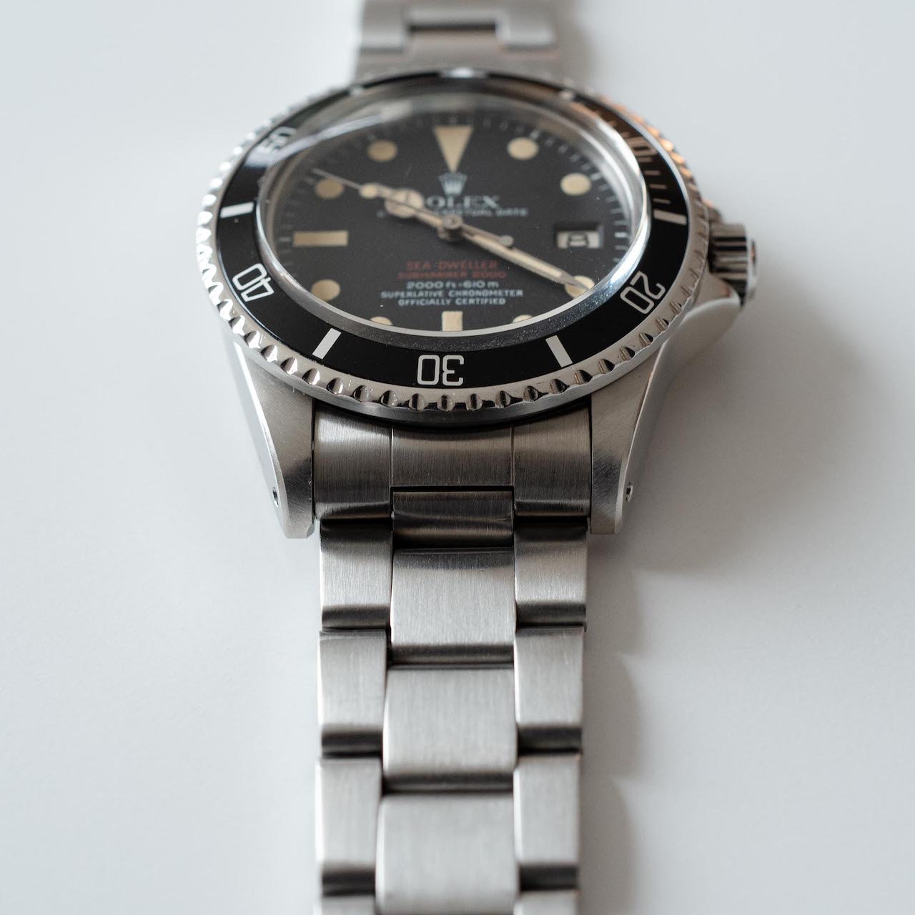 ロレックス/ダブルレッド・シードゥエラー/OH証明書付き/ROELX SEA-DWELLER “DRSD” Ref.1665  Mk3 dial 1972y
