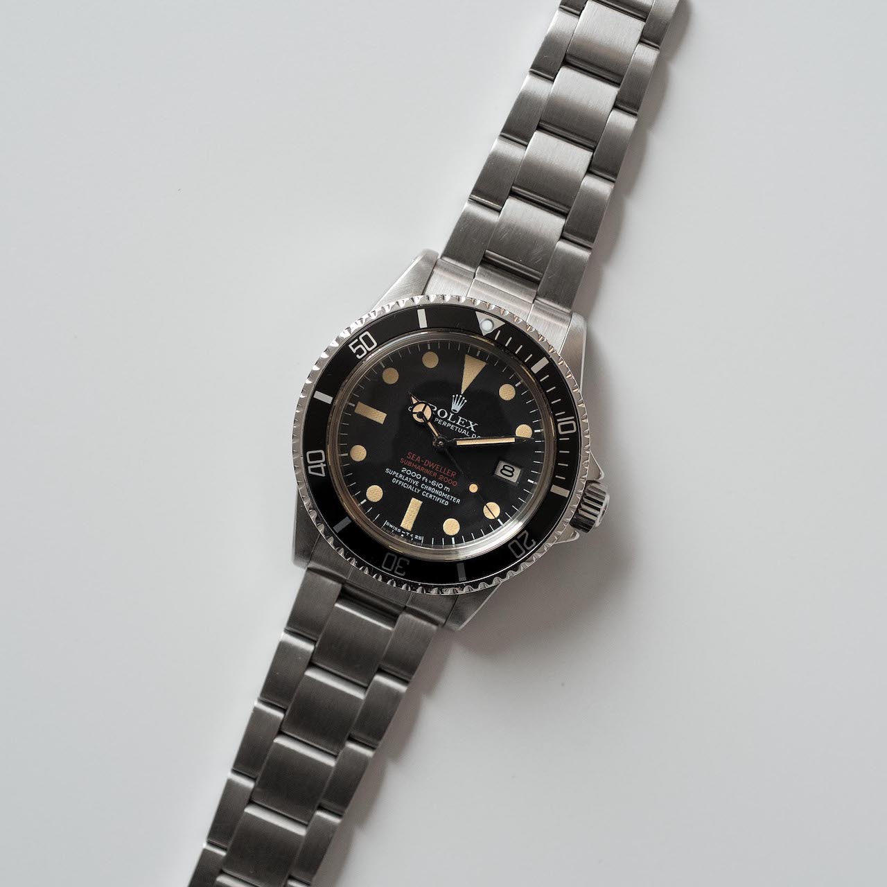 ロレックス/ダブルレッド・シードゥエラー/OH証明書付き/ROELX SEA-DWELLER “DRSD” Ref.1665  Mk3 dial 1972y