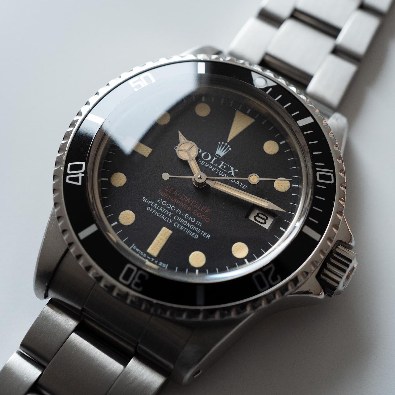 ロレックス/ダブルレッド・シードゥエラー/OH証明書付き/ROELX SEA-DWELLER “DRSD” Ref.1665  Mk3 dial 1972y