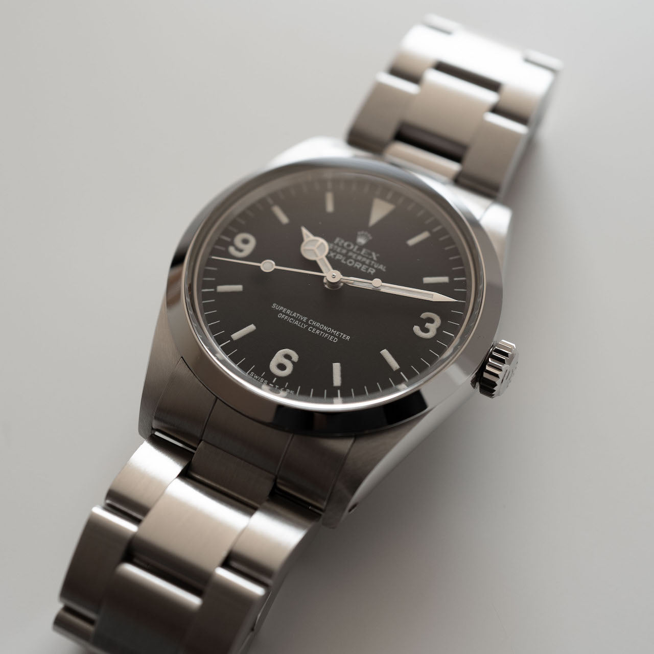 ROLEX EXPLORER1 R番"Fat Font" Ref.1016 1988y