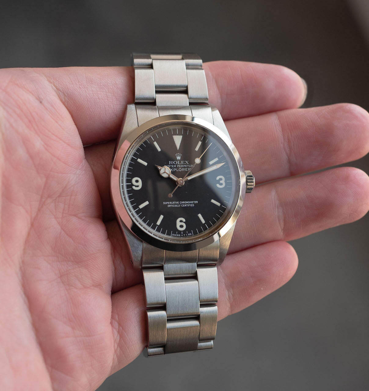 ROLEX EXPLORER1 R番"Fat Font" Ref.1016 1988y