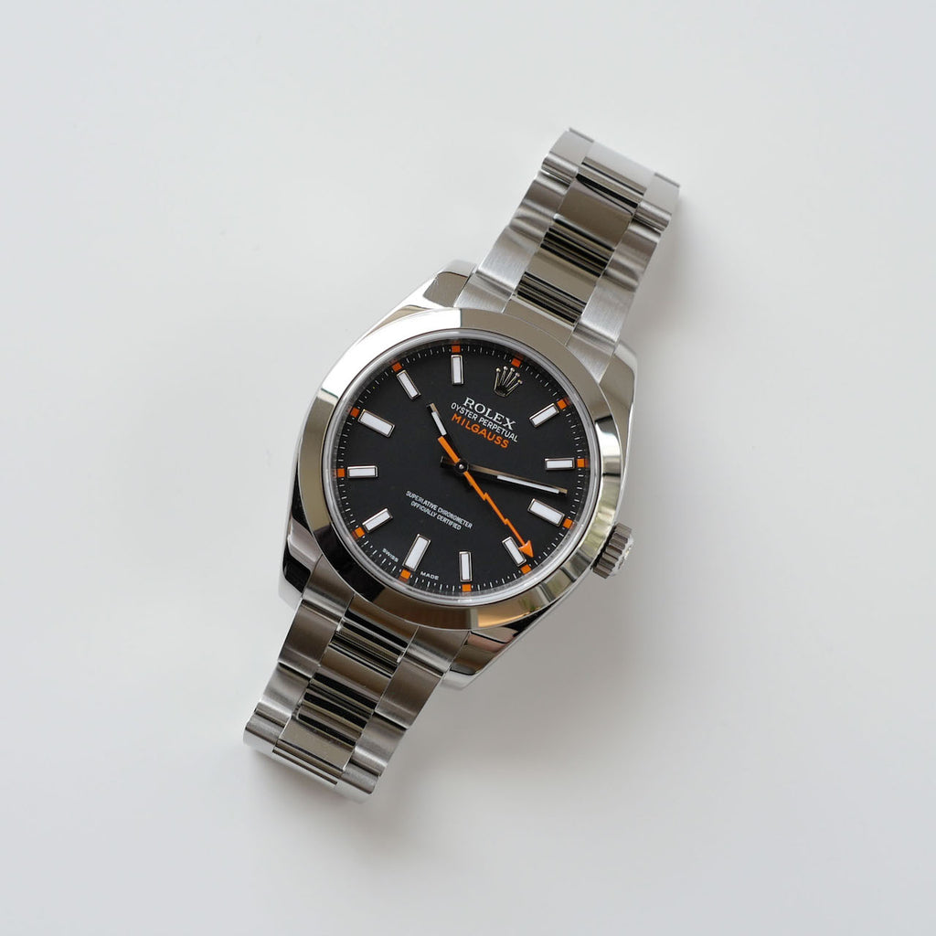ROLEX MILGAUSS Ref.116400 2008y Full Set ほぼ未使用
