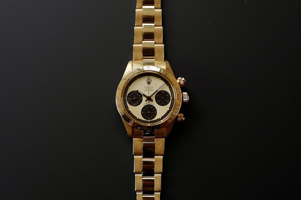 ROLEX DAYTONA "LEMON" Ref.6265/8 18K Yellow Gold 1979y