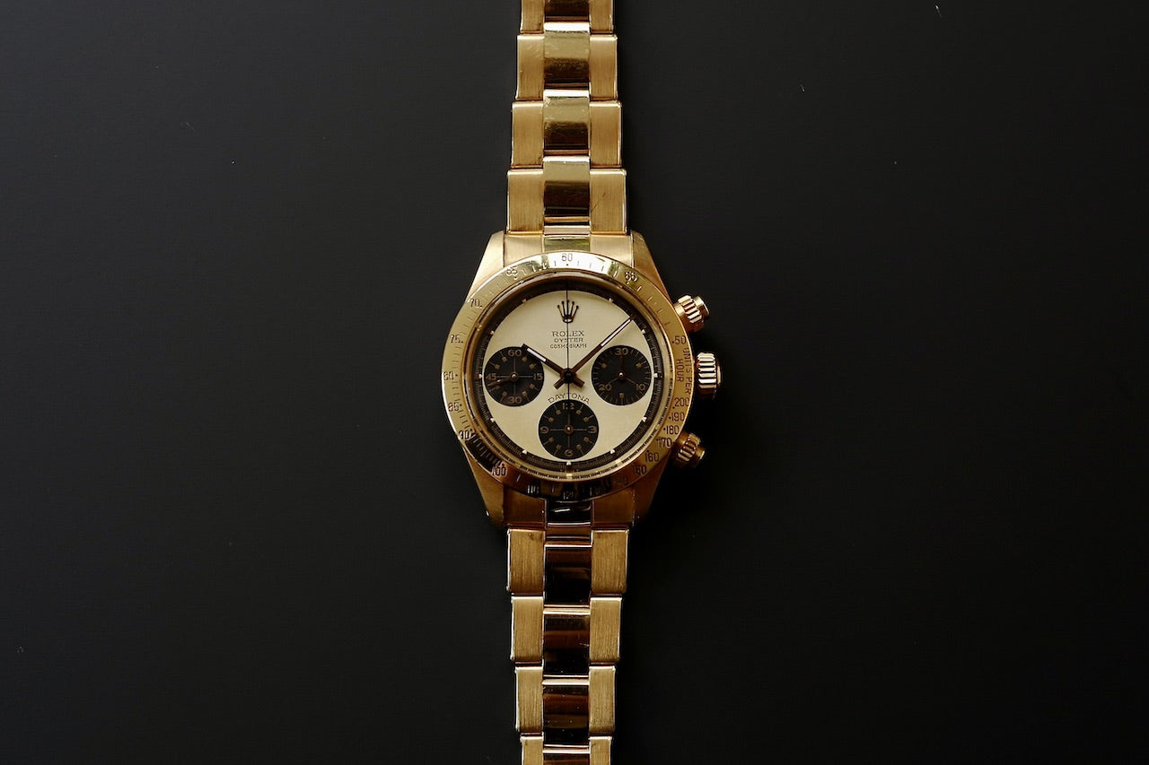 ROLEX DAYTONA "LEMON" Ref.6265/8 18K Yellow Gold 1979y