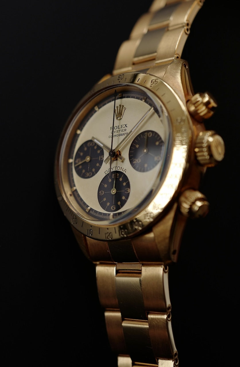 ROLEX DAYTONA "LEMON" Ref.6265/8 18K Yellow Gold 1979y