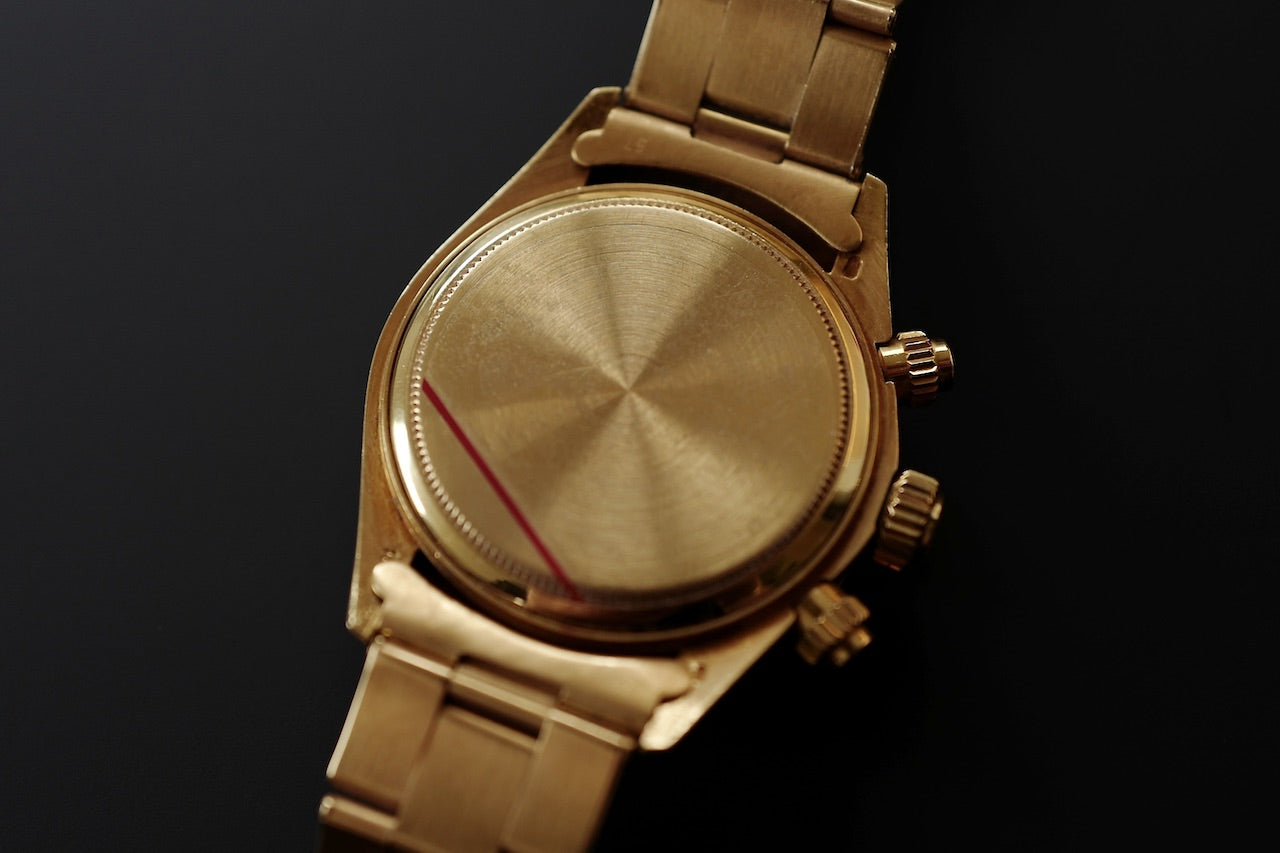 ROLEX DAYTONA "LEMON" Ref.6265/8 18K Yellow Gold 1979y