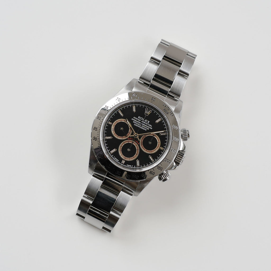 ROLEX DAYTONA "PATRIZZI Dial"  逆6 S8番 Ref.16520 1993y 国際保証書
