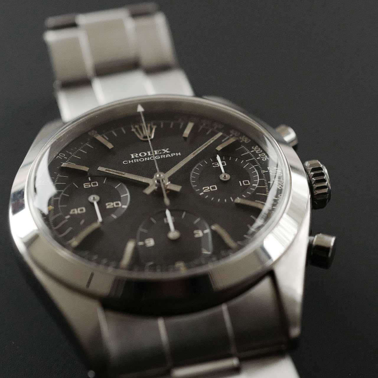 ROLEX CHRONOGRAPH "PRE-DAYTONA" Ref.6238 Black Dial