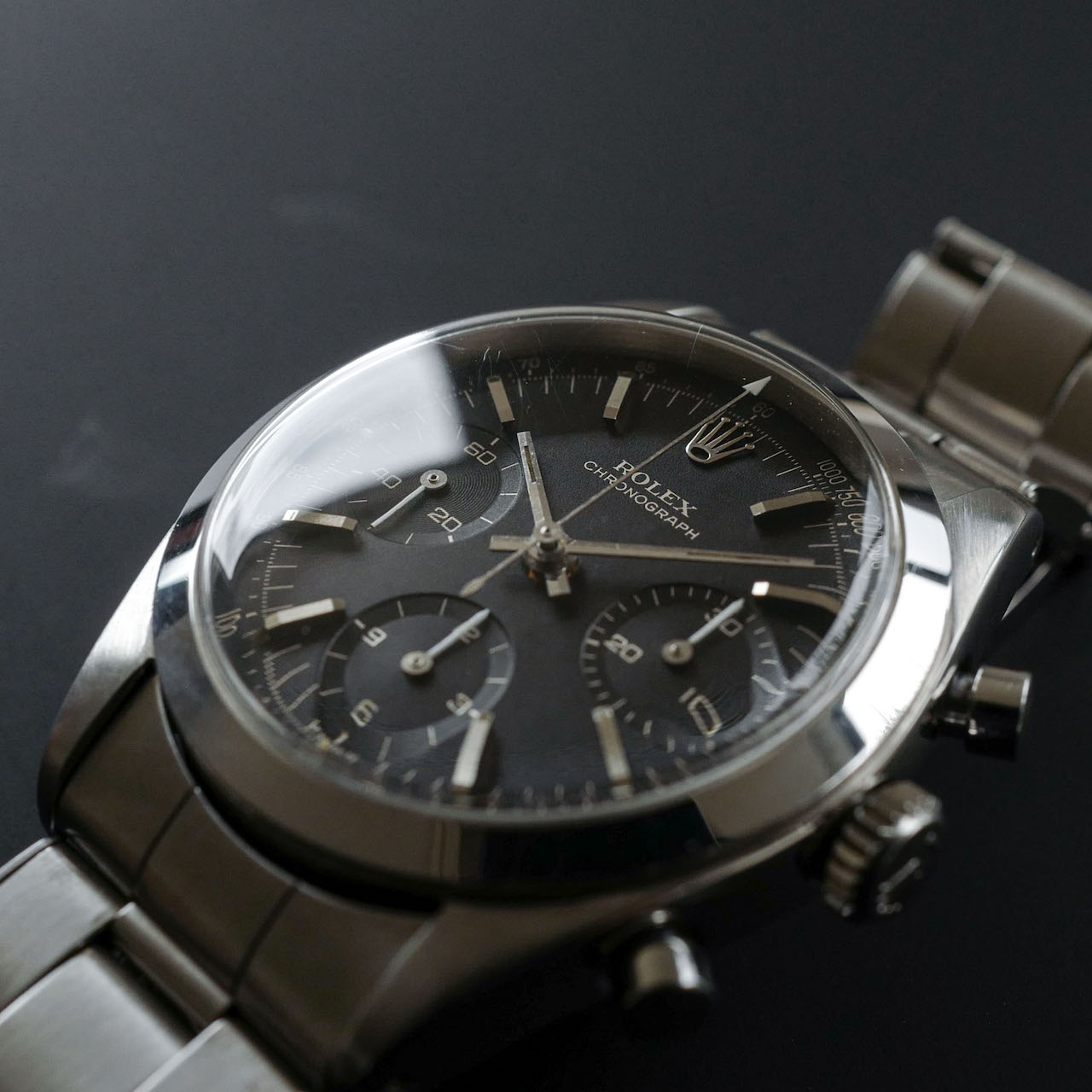 ROLEX CHRONOGRAPH "PRE-DAYTONA" Ref.6238 Black Dial