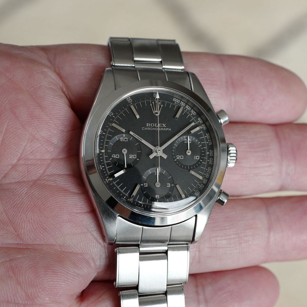 ROLEX CHRONOGRAPH "PRE-DAYTONA" Ref.6238 Black Dial