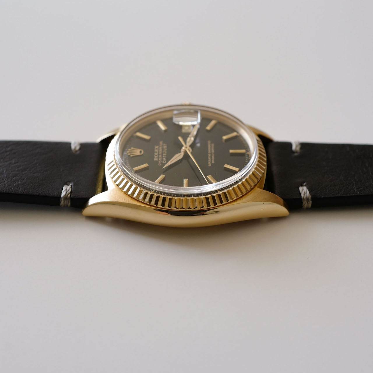 ROLEX DATE-JUST "Gilt Dial" 18K Yellow Gold Ref.1601/8 1964y