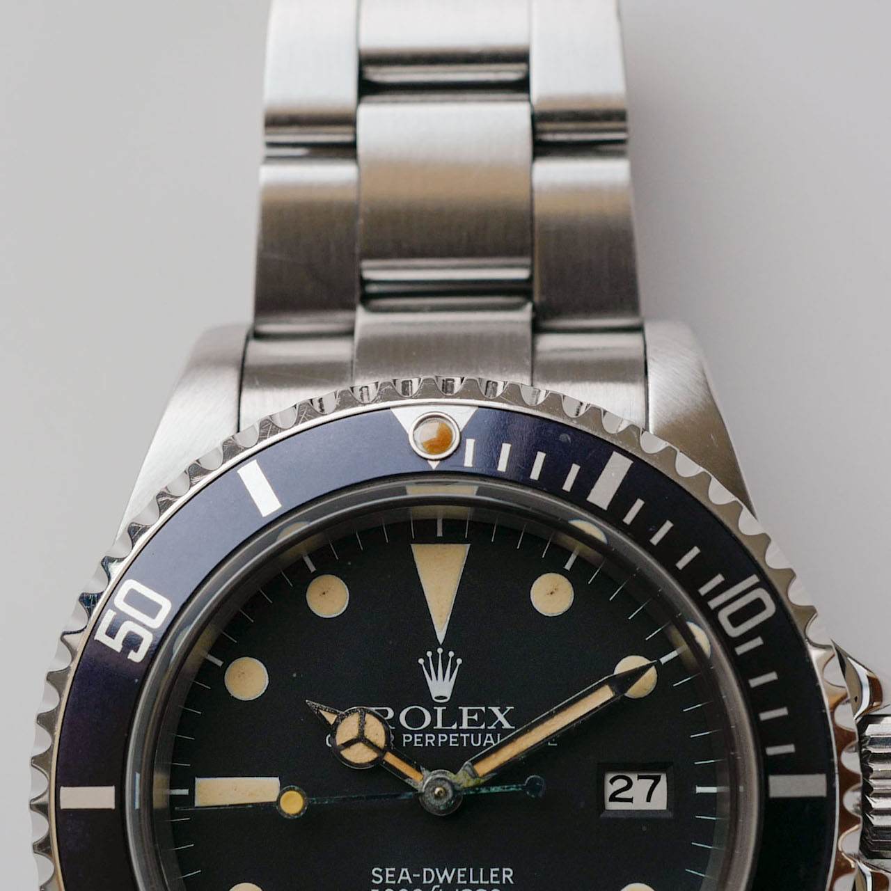 ロレックス/シードゥエラー/トリプルシックス/ROLEX SEA-DWELLER "Triple 6 フチ無し" Ref.16660 1980y