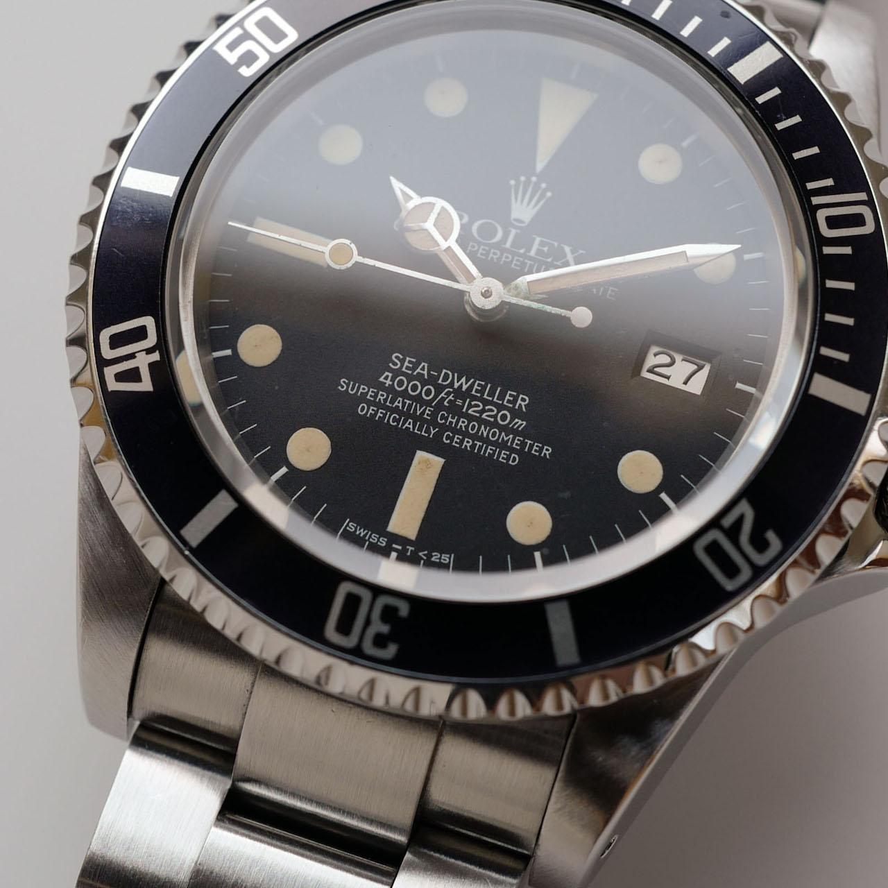 ロレックス/シードゥエラー/トリプルシックス/ROLEX SEA-DWELLER "Triple 6 フチ無し" Ref.16660 1980y