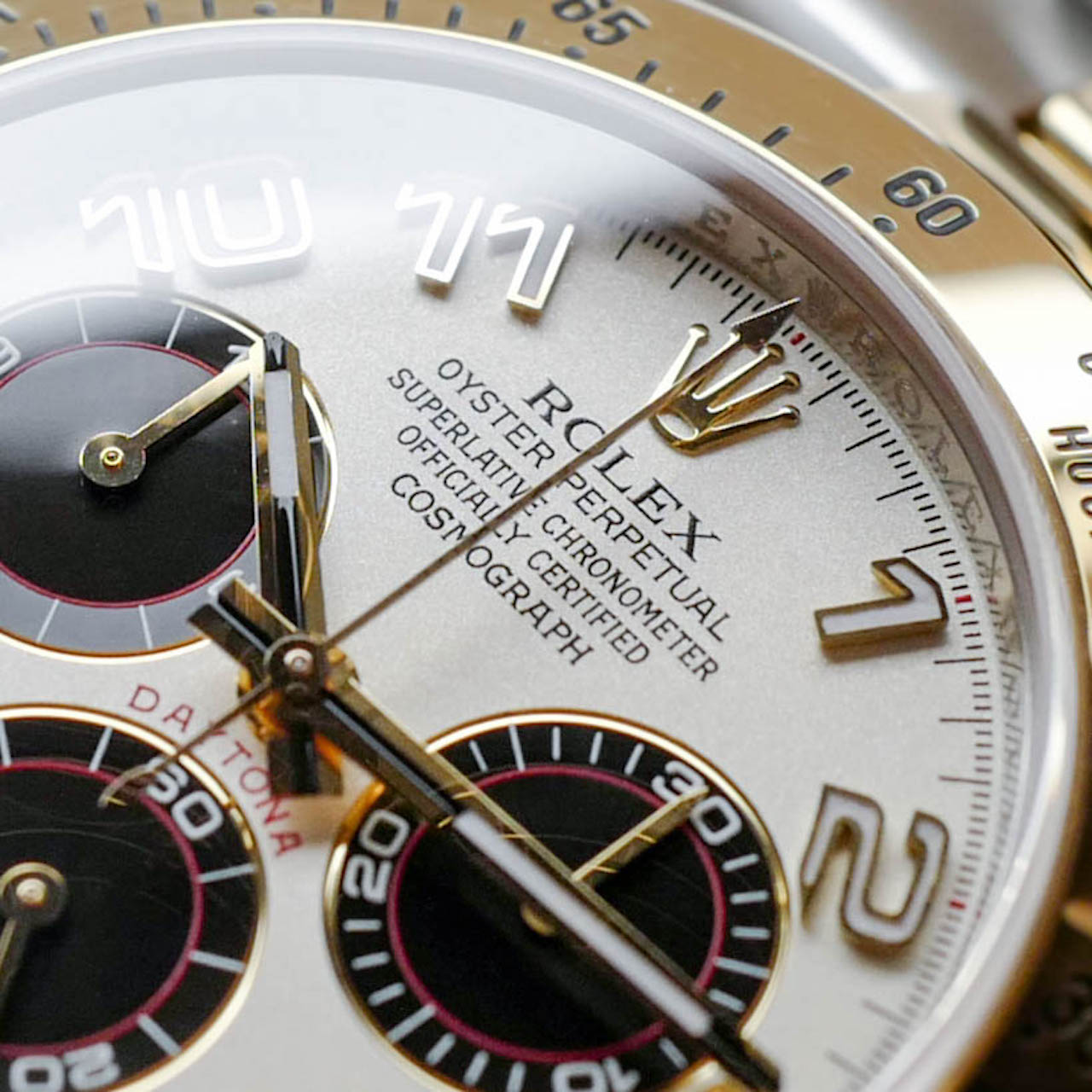 ROLEX DAYTONA "Panda" 18K YG Ref.116523 Full Set
