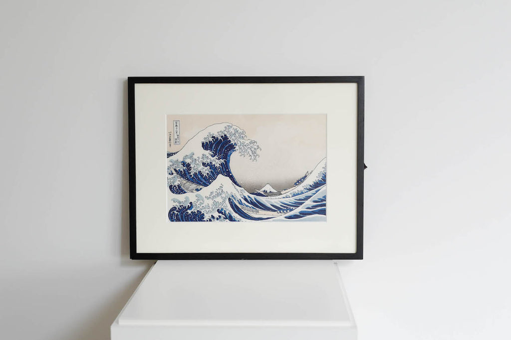 冨嶽三十六景 神奈川沖浪裏 初摺 Edition 50 証明カード付