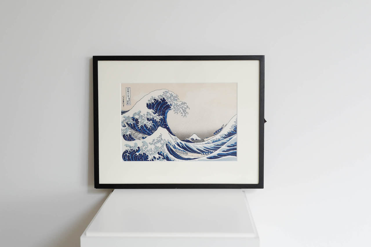 冨嶽三十六景 神奈川沖浪裏 初摺 Edition 50 証明カード付
