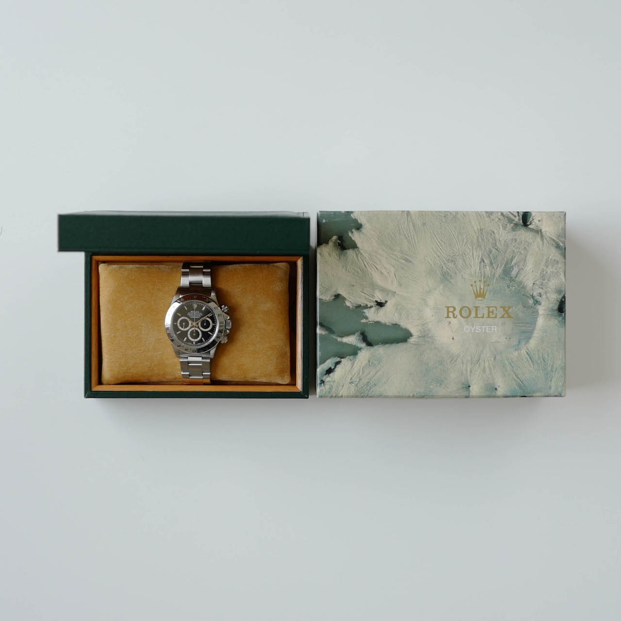 ROLEX DAYTONA Ref.16520N "Invert 6" Single buckle all tritium 1991y