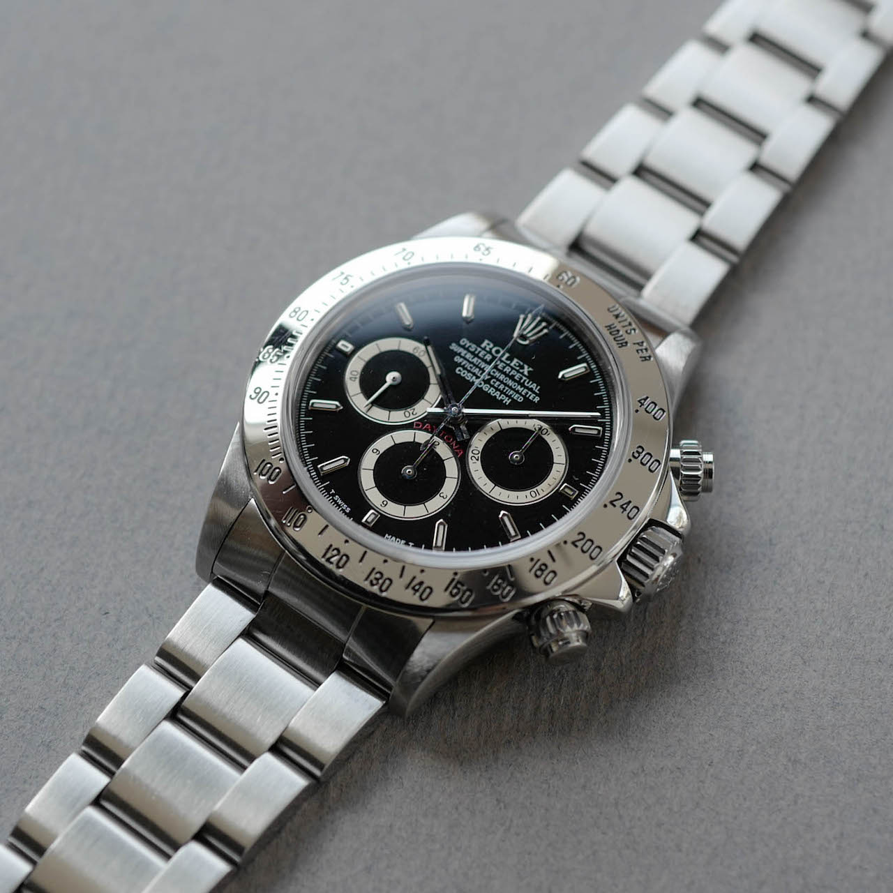 ROLEX DAYTONA Ref.16520N "Invert 6" Single buckle all tritium 1991y
