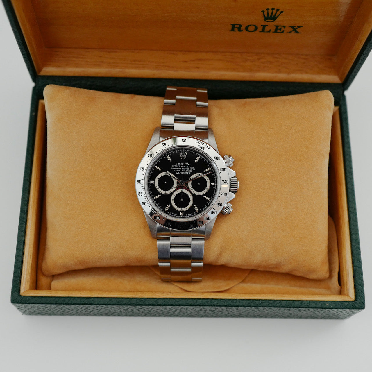 ROLEX Zenith Daytona Ref.16520S Single Buckle 1993y Full Set