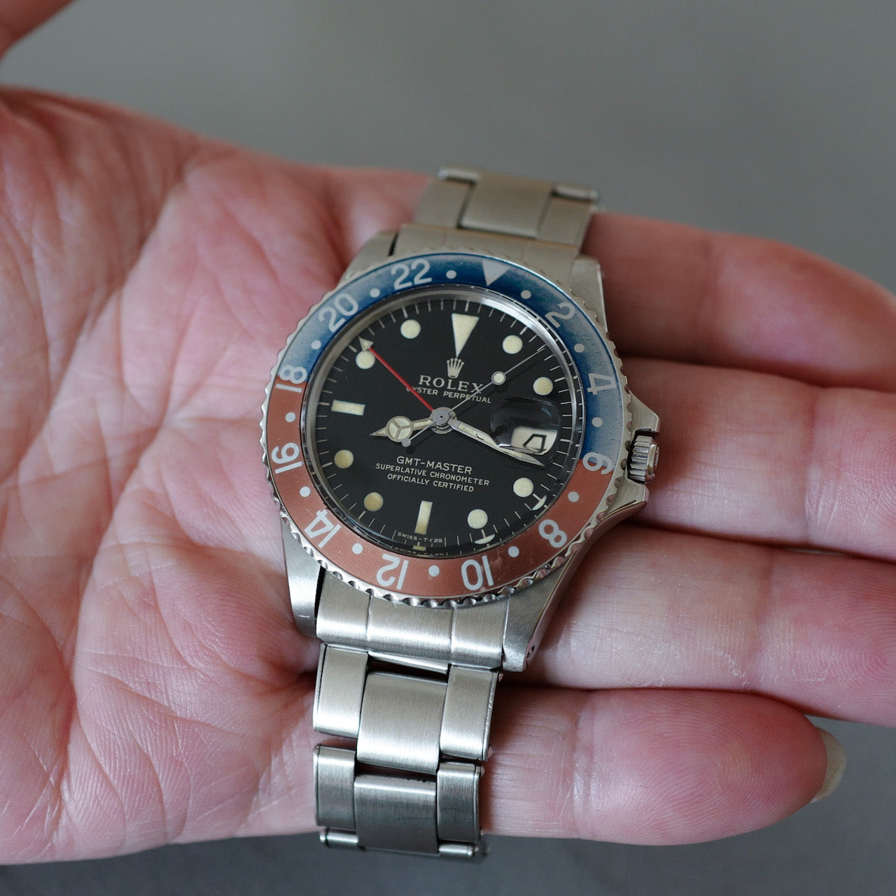 ROLEX GMT-Master Ref.1675 "GILT Dial" 1966y-67y ミラー