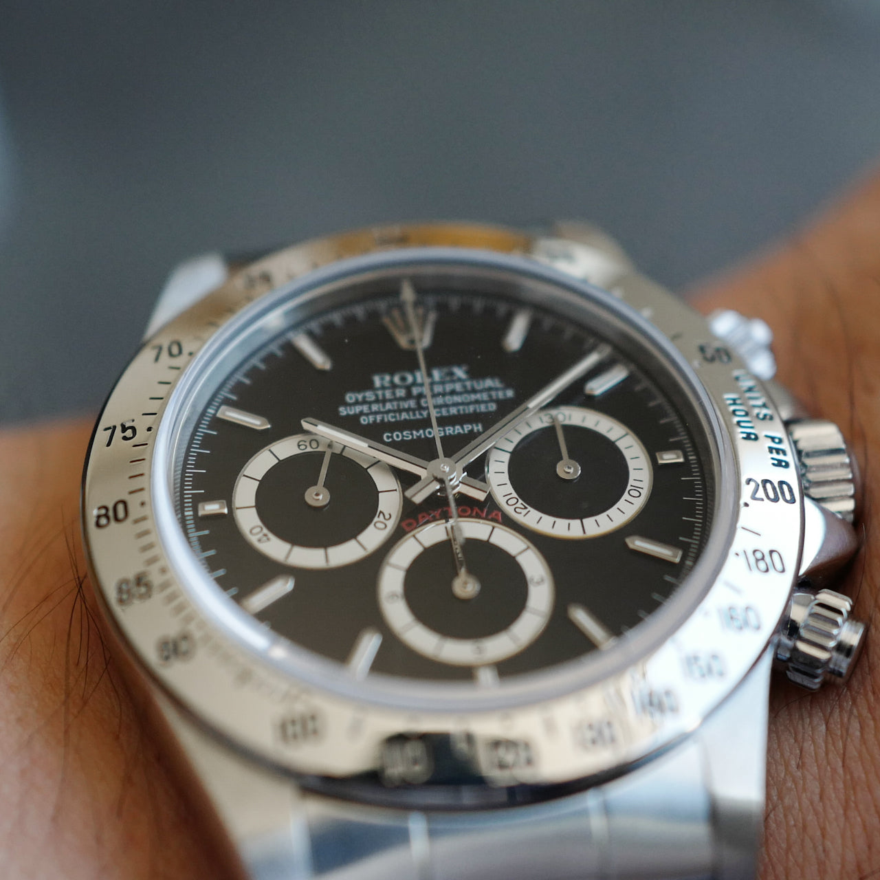 ROELX ZENITH DAYTONA Ref.16520L "Floating Dial" 200タキ段落ち 1989y
