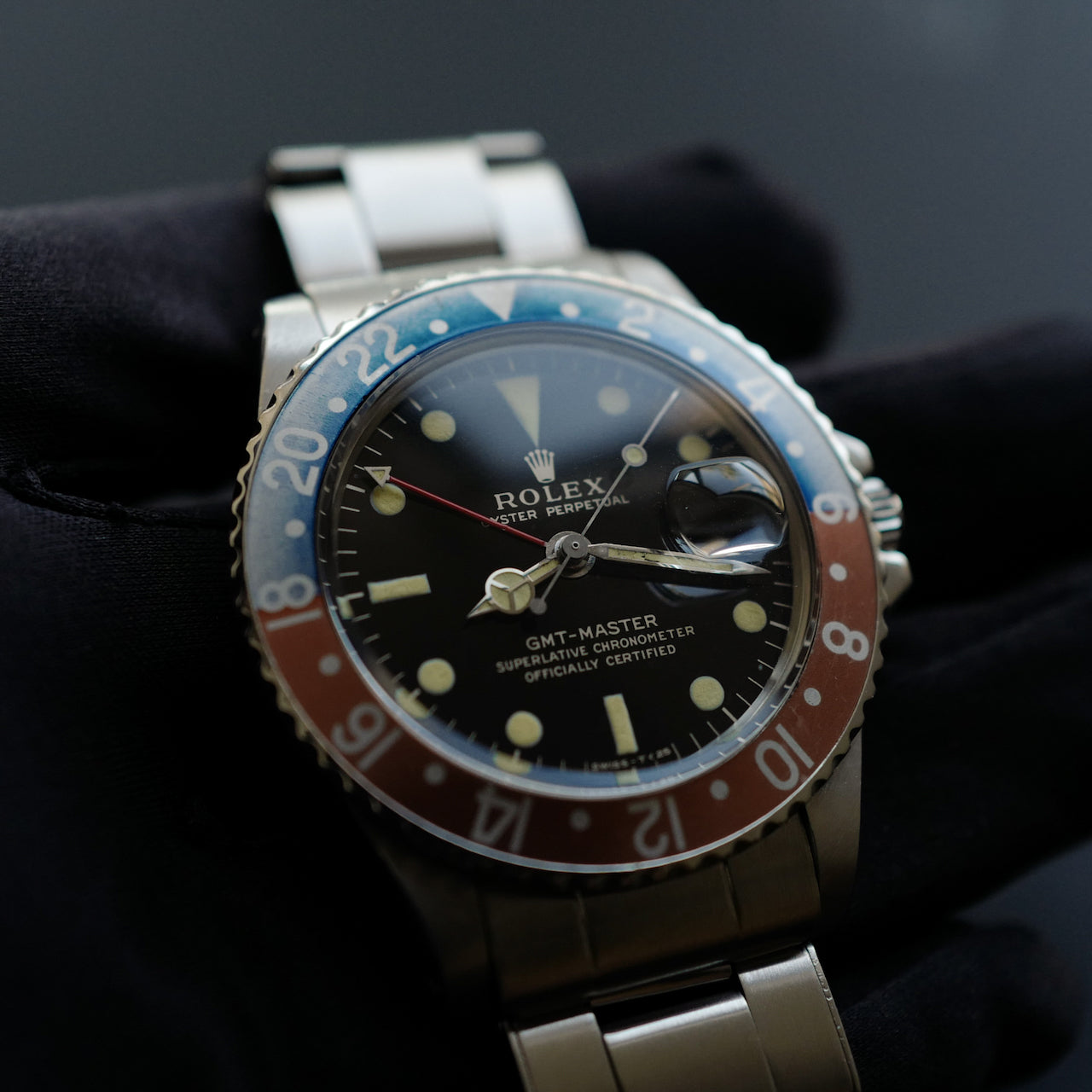ROLEX GMT-Master Ref.1675 "GILT Dial" 1966y-67y ミラー
