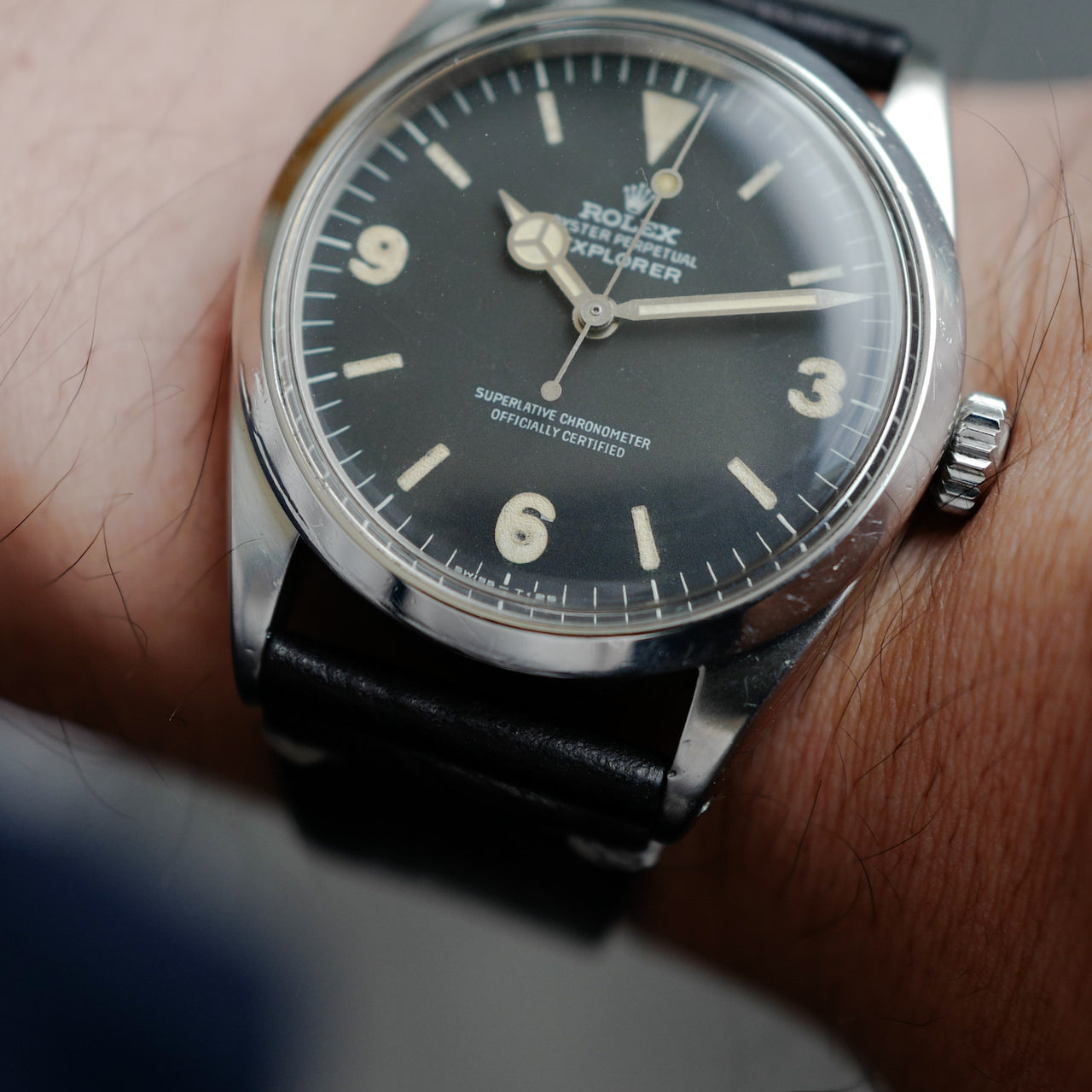 ロレックス/エクスプローラー1/マットダイアル/メガファット/ROLEX EXPLORER1 Ref.1016 "MEGA FAT" Mark1 1967-68y