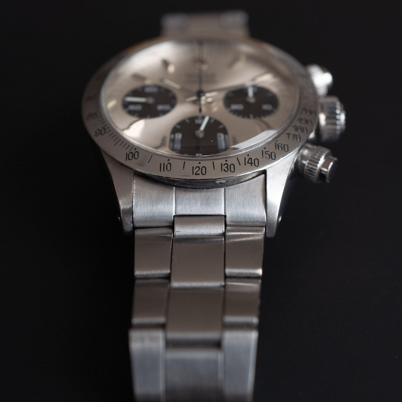 ロレックス/デイトナ/Ref.6265/マーク１シルバー/表記なし/ROLEX DAYTONA Ref.6265 Mark1 Silver Dial 1972y
