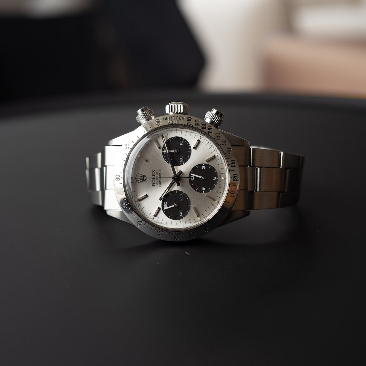 ロレックス/デイトナ/Ref.6265/マーク１シルバー/表記なし/ROLEX DAYTONA Ref.6265 Mark1 Silver Dial 1972y