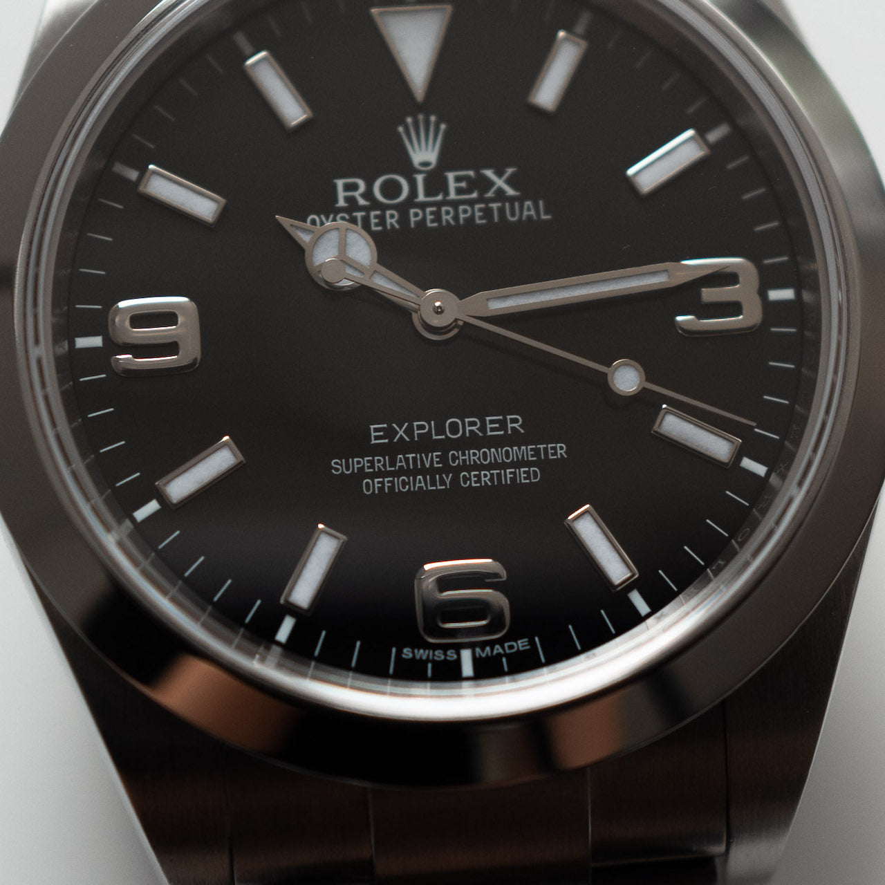 ROLEX EXPLORER 1 Ref.214270-G "BLACK OUT" 39mm Full Set