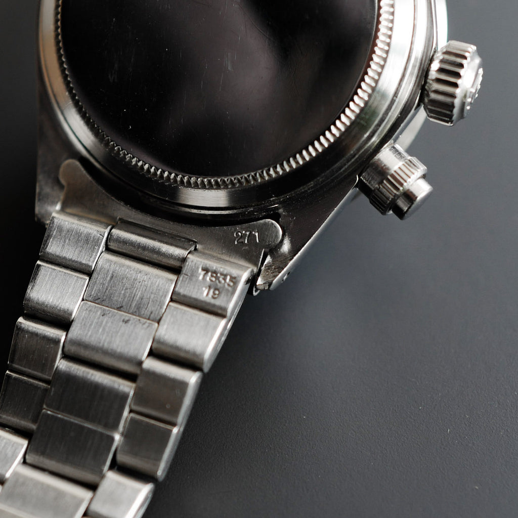 ロレックス/デイトナ/Ref.6265/マーク１シルバー/表記なし/ROLEX DAYTONA Ref.6265 Mark1 Silver Dial 1972y