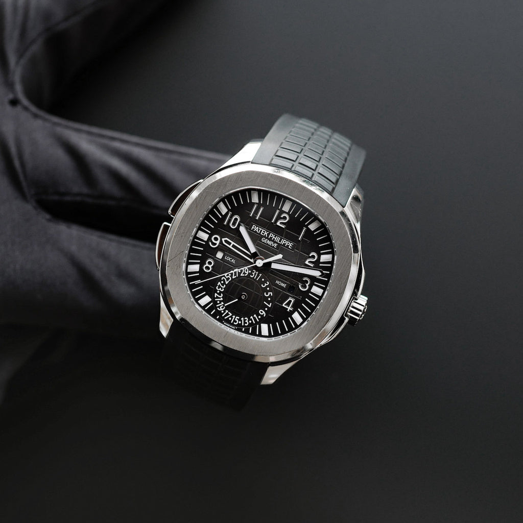 パテック フィリップ/アクアノート/トラベルタイム/PTAEK PHILIPPE AQUANAUT TRAVEL TIME Ref.5164A-001 FULL SET