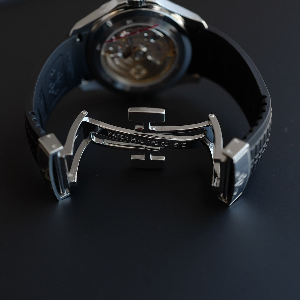 パテック フィリップ/アクアノート/トラベルタイム/PTAEK PHILIPPE AQUANAUT TRAVEL TIME Ref.5164A-001 FULL SET