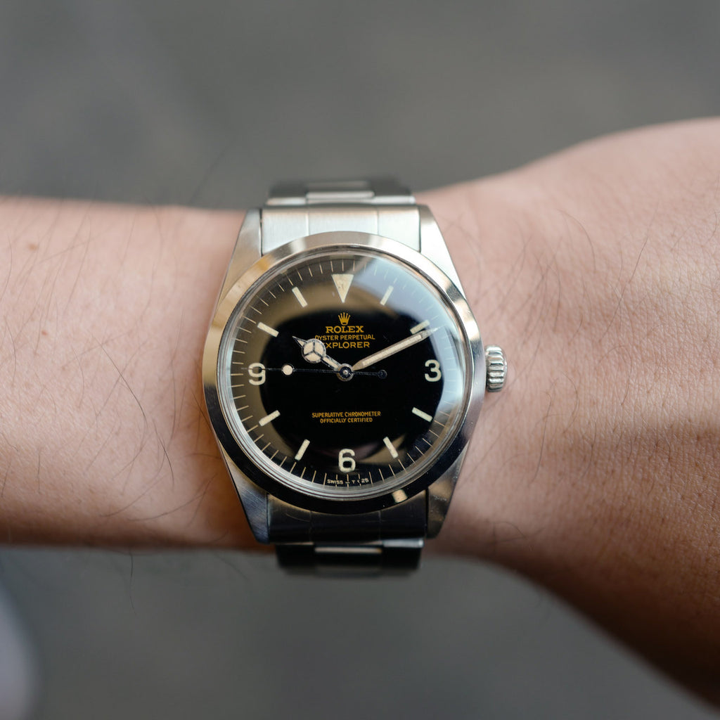 ロレックス/エクスプローラー１/ギルトダイヤル/ミラーダイヤル/ROLEX/EXPLORER1 Ref.1016 "GILT DIAL" 1965y
