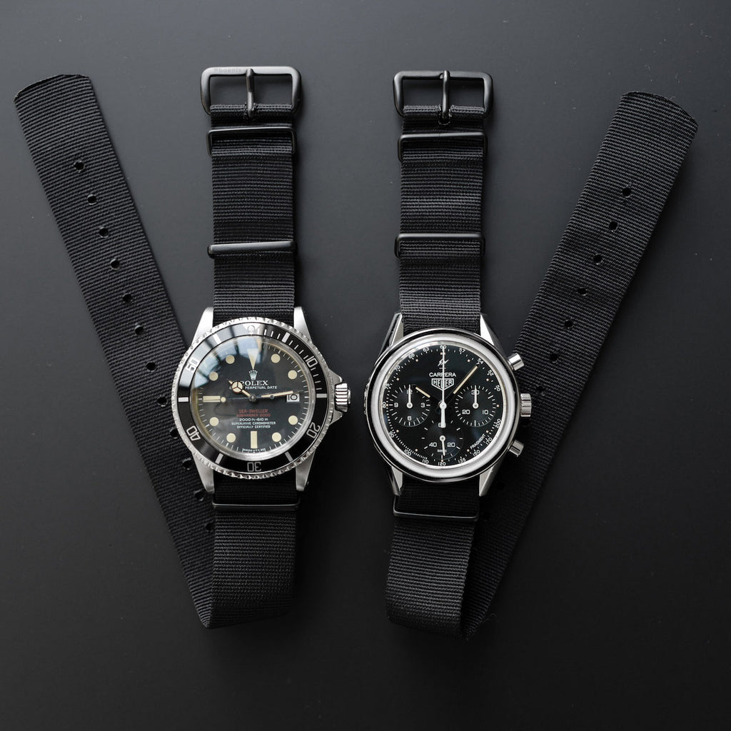 SOLD OUT...NATO G10 ストラップ/正規Phoenix社/マットブラック/NATO G10 MATTE BLACK STRAP 20MM FOR ROLEX SPORTS ETC,