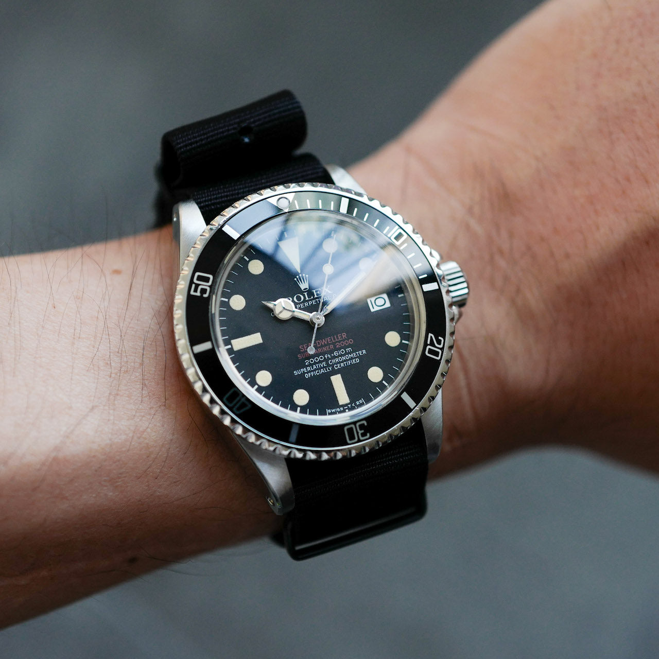 SOLD OUT...NATO G10 ストラップ/正規Phoenix社/マットブラック/NATO G10 MATTE BLACK STRAP 20MM FOR ROLEX SPORTS ETC,