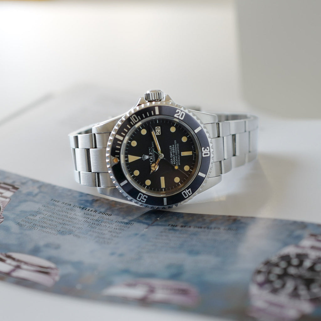 ロレックス/シードゥエラー/トリプルシックス/ROLEX SEA-DWELLER "Triple 6 フチ無し" Ref.16660 1980y